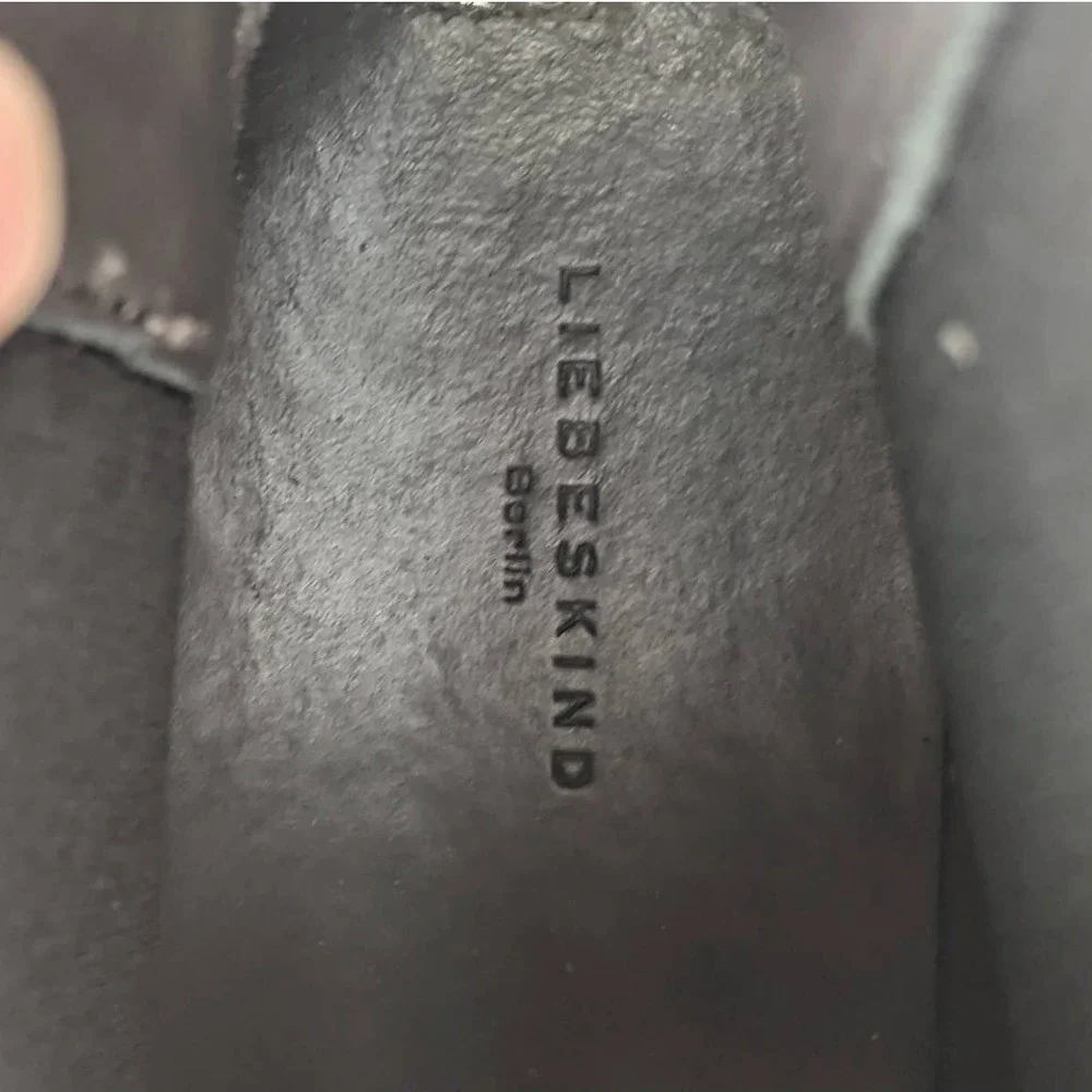 Liebeskind Berlin Gray Chelsea Boot Size EU 41 EUC - Picture 5 of 7